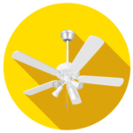 Need a ceiling fan repair? Call Mister Sparky electricians Tulsa!
