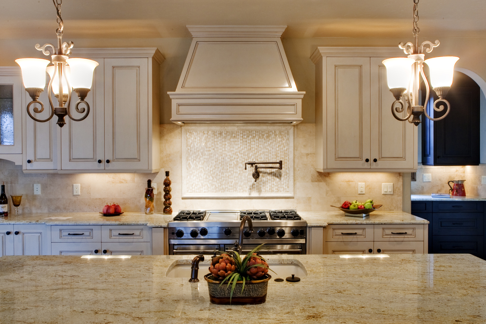 Mister Sparky Electrician Tulsa offers Accent Lighting Ideas with Cabinet Lighting