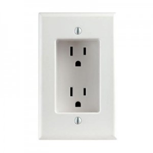 Two prong electrical outlets should be replaced with three prong electrical outlets.