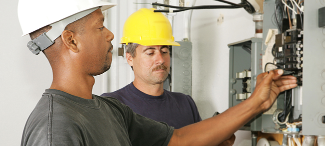 Get your start in an electrician career.