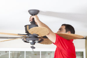 Make the canopy tight to reduce the noisy ceiling fan.