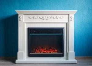 An electric fireplace is a great low maintenance option says Mister Sparky Electrician Tulsa.