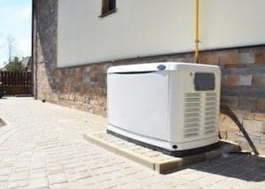A photo of a home standby generator from your Mister Sparky Electrician Tulsa.