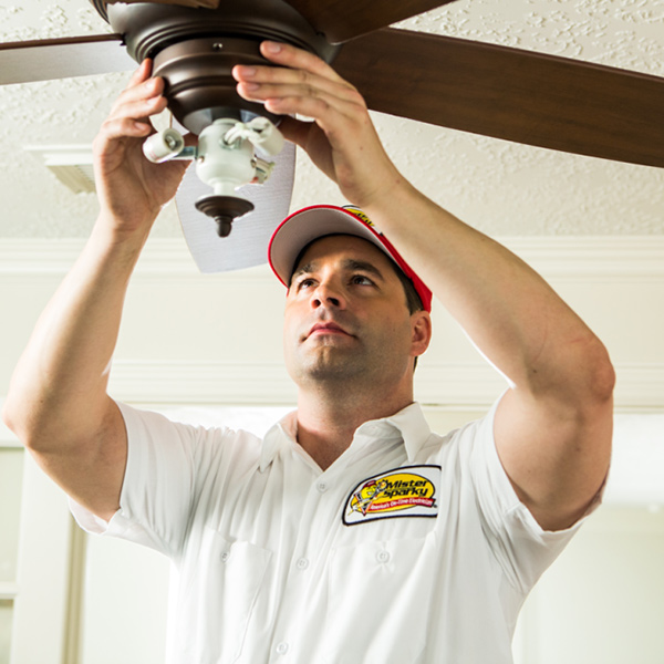 Mister Sparky Electrician Tulsa Ceiling Fan Installation